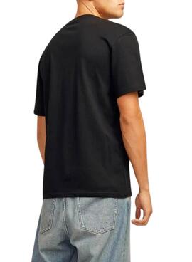 T-Shirt Jack and Jones Portland schwarz für Herren.