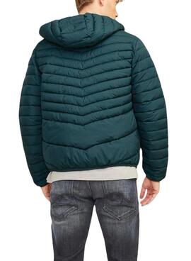 Gepolsterte Jacke Jack and Jones Estate, faltbar, grün für Herren