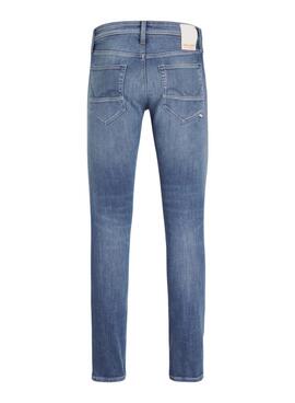 Jeans Jack and Jones Glenn Fox in blauem Waschton für Herren.