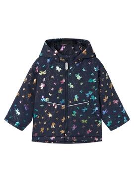 Jacke Name It Maxi Einhörner Marine für Mädchen