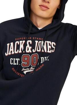 Pullover Jack and Jones Jelogo blau für Herren.