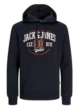 Pullover Jack and Jones Jelogo blau für Herren.