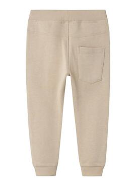 Hose Name It Jogger beige Kinder