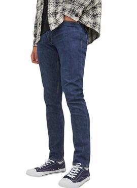 Dunkle Jeanshose Jack and Jones Gleen Denim für Herren.