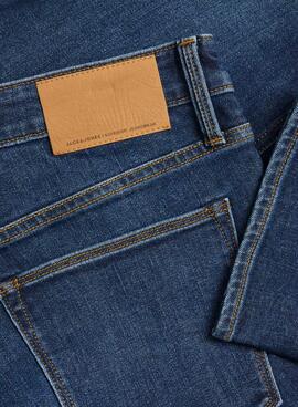 Dunkle Jeanshose Jack and Jones Gleen Denim für Herren.