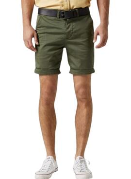 Bermuda Altonadock Khaki Grün Für Herren