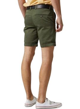 Bermuda Altonadock Khaki Grün Für Herren