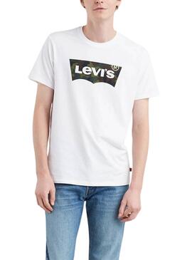 Levis Housemark T-Shirt in Weiß für Herren