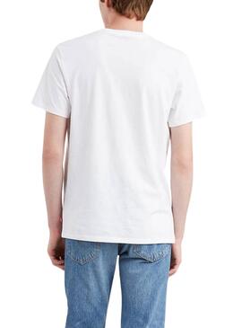 Levis Housemark T-Shirt in Weiß für Herren