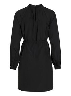 Kleid Vila Vigraffy schwarz für Damen