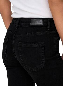 Die schwarze Only Blush Straight-Jeans für Damen.