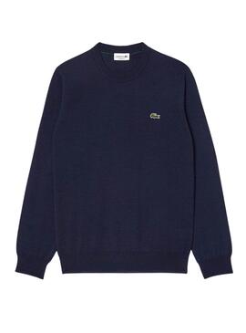 Lacoste Basic Marine Pullover für Herren.