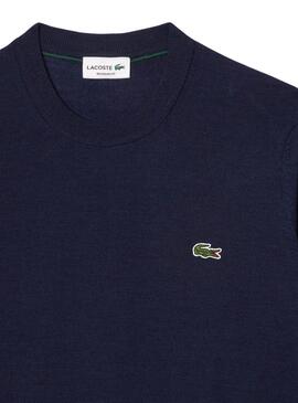 Lacoste Basic Marine Pullover für Herren.