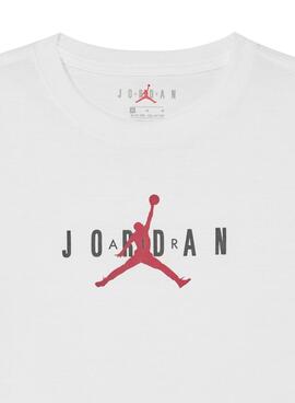 T-Shirt Jordan Jumpman weiß für Jungen und Mädchen