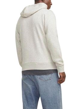 Sweatshirt Jack and Jones Corp grau für Herren