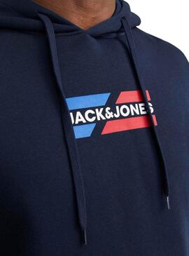 Sweatshirt Jack and Jones Corp Navy für Herren.