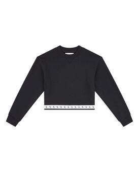 Sweatshirt Calvin Klein Monogram Tape Damen Sc
