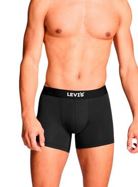 Geschenkbox Levis 3 graue Boxershorts mit Logo für Männer