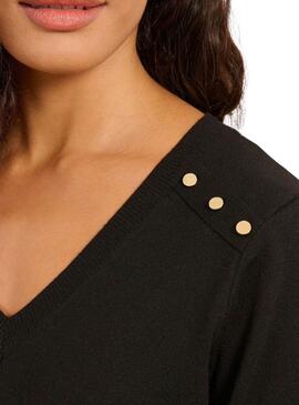 Schwarzer Naf Naf Joana Pullover für Damen