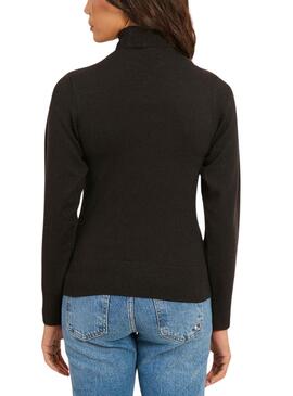 Pullover Naf Naf Mina mit Rollkragen in Schwarz für Damen