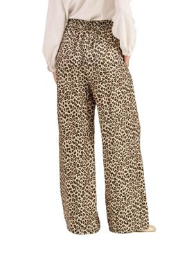 Hose Naf Naf Leopard für Damen