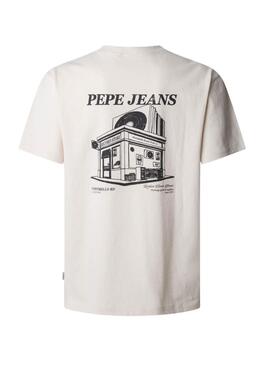 T-shirt Pepe Jeans Dalton weiß für Herren