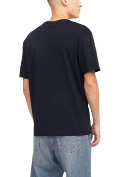 T-Shirt Jack and Jones Bryan in Marineblau für Herren