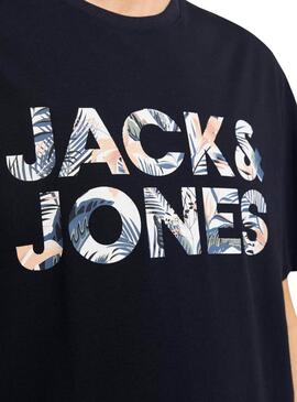 T-Shirt Jack and Jones Bryan in Marineblau für Herren