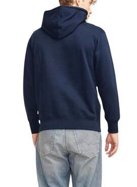 Sweatshirt Jack and Jones Freder blau für Herren