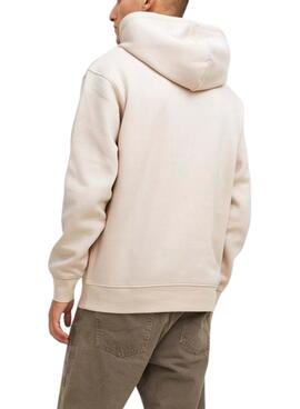 Sweatshirt Jack and Jones Vesterbro beige für Männer