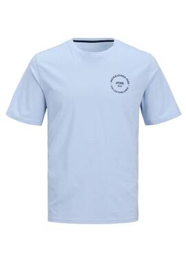 T-shirt Jack and Jones Simon blau für Herren