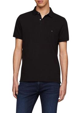 Polo Tommy Hilfiger 1985 schwarz für Herren.