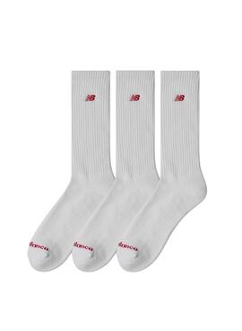 Socken New Balance Logo weiß für Damen und Herren