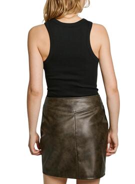 Top Pepe Jeans Marian schwarz für Damen