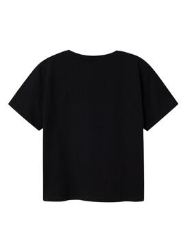 T-shirt Name It Dysa Rollings schwarz für Mädchen