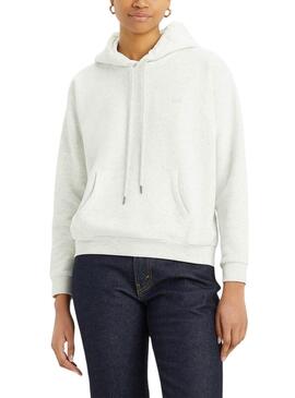 Levis Everyday grauer Hoodie für Damen