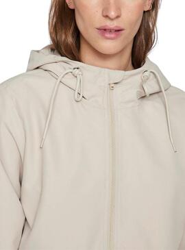 Regenmantel Vila Tally beige für Damen