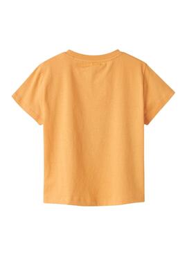 T-shirt Name It Brett orange für Jungen