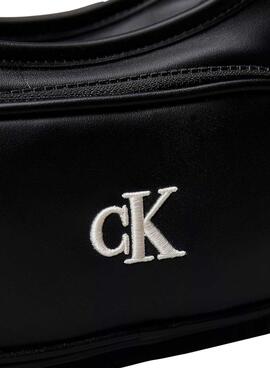 Tasche Calvin Klein Jeans Shoulder Schwarz für Mädchen.