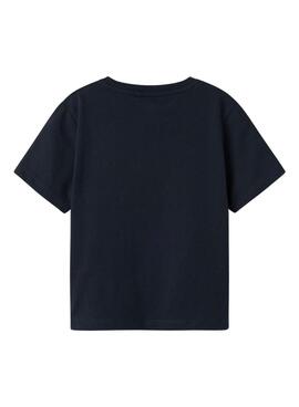 T-shirt Name It Bennibo marineblau für Jungen