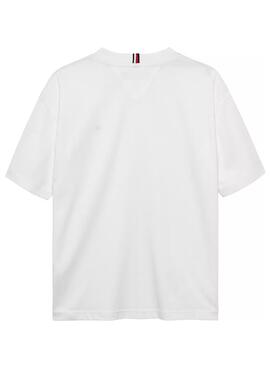 T-Shirt Tommy Hilfiger Essential Archive weiß