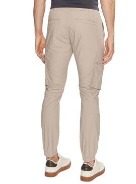 Hose Calvin Klein Cargo beige für Herren