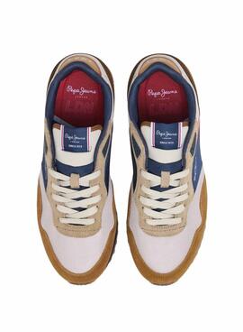 Sneaker Pepe Jeans London Life braun für Herren