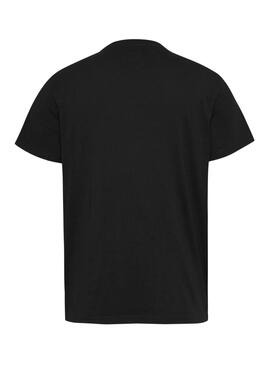 Tommy Jeans Varsity Pop T-Shirt in Schwarz für Herren.