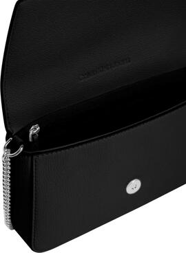 Handtasche Calvin Klein Jeans Minimal Monogramm Schwarz für Damen