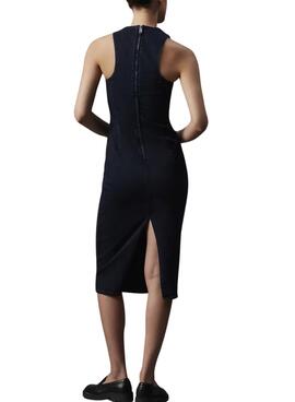 Kleid aus der Calvin Klein Long Column-Kollektion für Damen