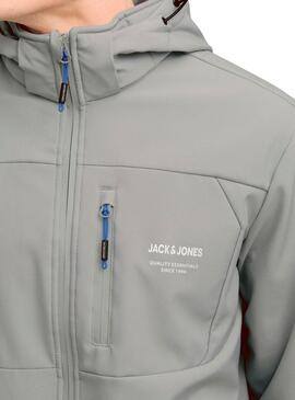 Jack and Jones Theo grey jacket for men.