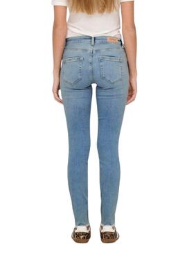 Jeans Only Blush in hellem Denim für Damen.