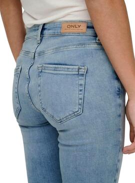 Jeans Only Blush in hellem Denim für Damen.