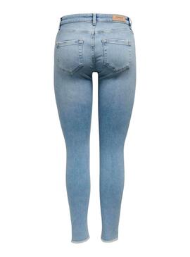 Jeans Only Blush in hellem Denim für Damen.